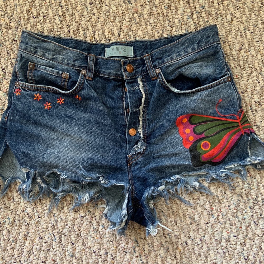 Jean shorts